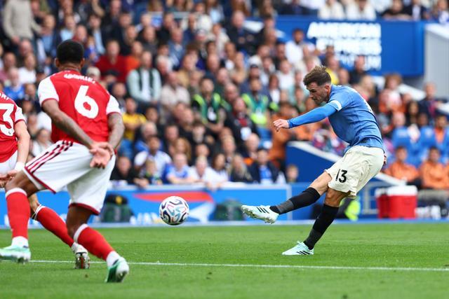 3-0传射！5轮造6球！35岁英超老将爆发，他带领布莱顿打爆阿森纳